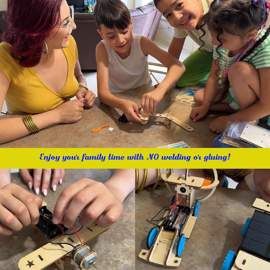 Teens & grown-ups building CYOEST kits